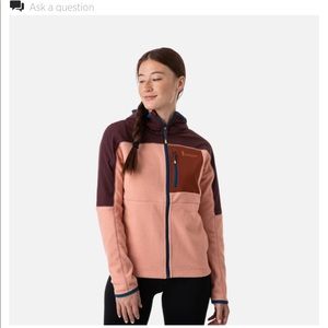 Abrazo Hooded Full-Zip Fleece Jacket Size Small - brand new condition